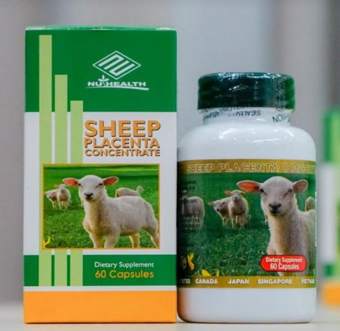 Viên uống collagen nhau thai cừu Mỹ Sheep Placenta Concentrate Nu-Health